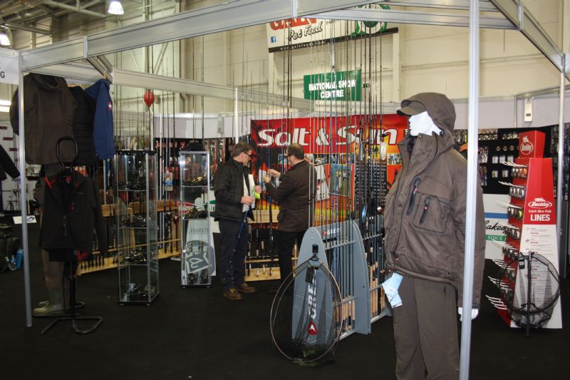 Angling exhibition, swords, dublin. pure fishing, terrys travels