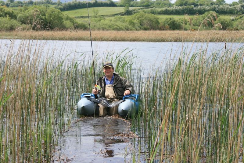 float tubing for pike, pike on the fly, irish pike, terrys travels