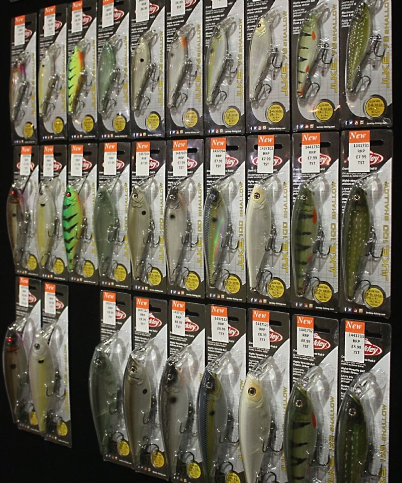 Berkley Juke Lures, crank baits, jerk baits, diving lures, shallow