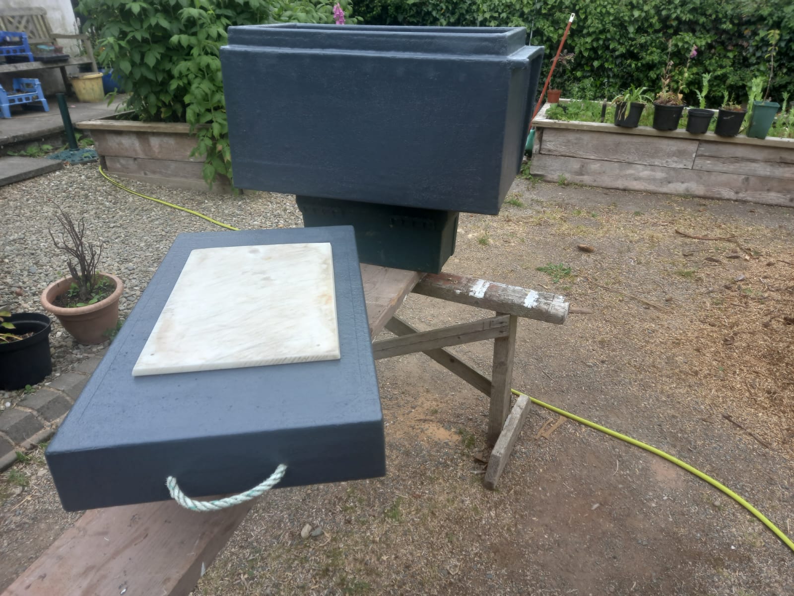 how to build a box for an anchor or storage box on boat