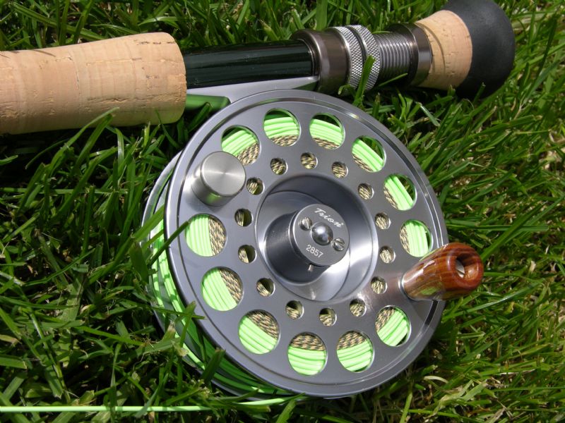 Shakespeare Trion Series fly rod, fly reel, fly line